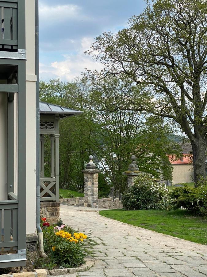 Altes Pfarrhaus Lejlighed Papstdorf Eksteriør billede