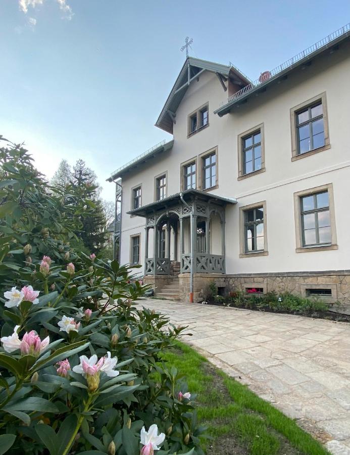 Altes Pfarrhaus Lejlighed Papstdorf Eksteriør billede