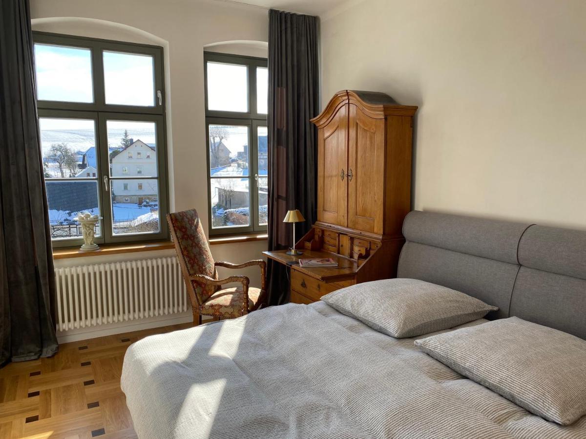 Altes Pfarrhaus Lejlighed Papstdorf Eksteriør billede