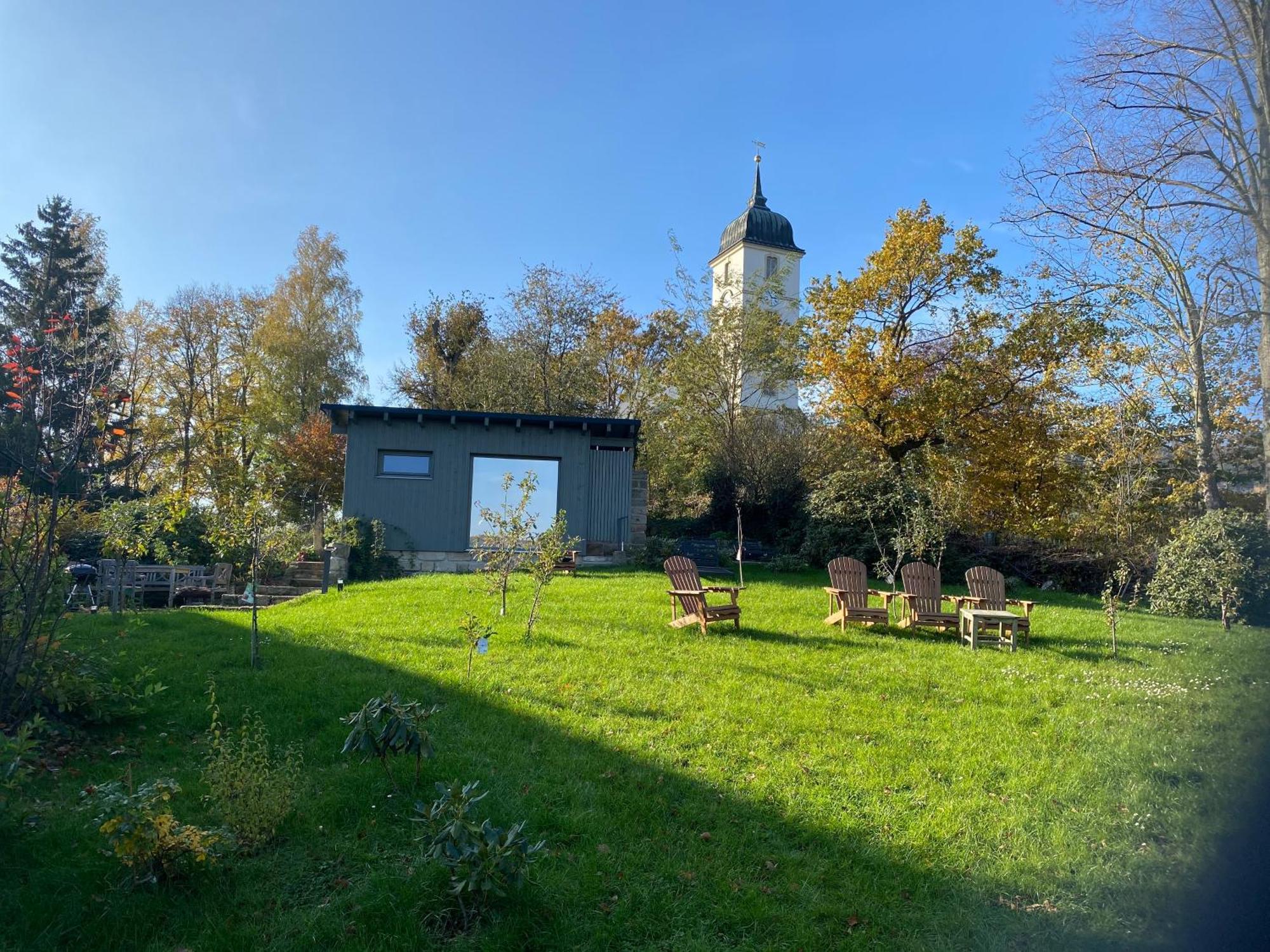Altes Pfarrhaus Lejlighed Papstdorf Eksteriør billede